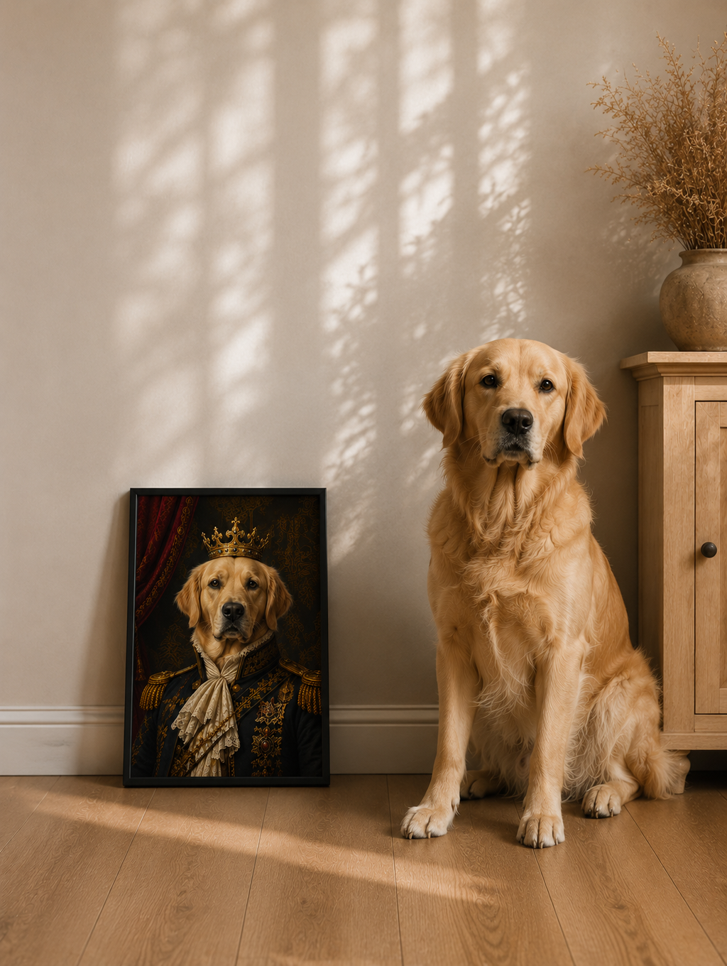 Portrait de votre animal 30×40 cm - Qualité premium