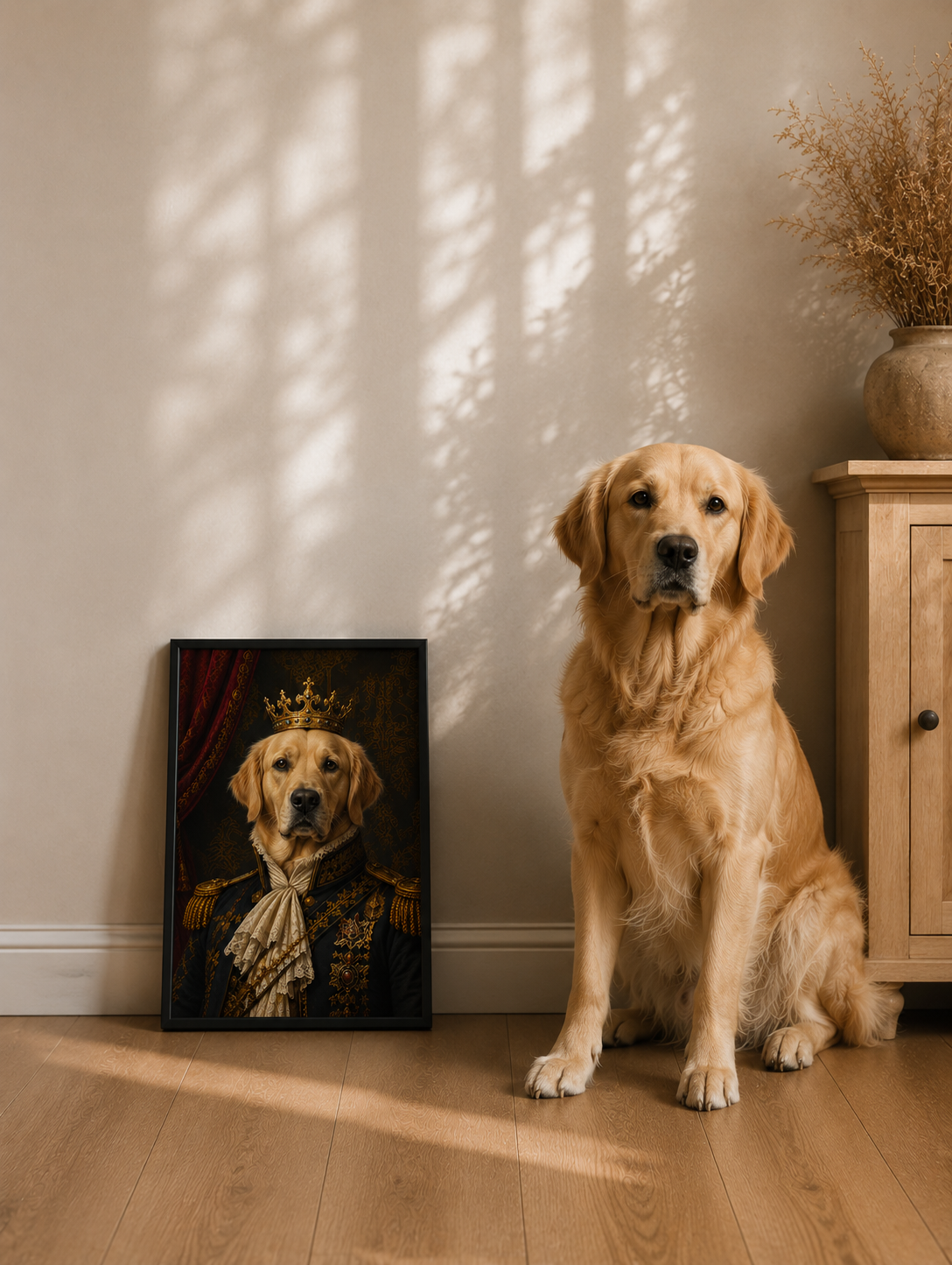 Portrait de votre animal 30×40 cm - Qualité premium