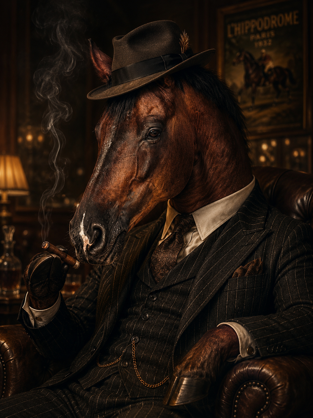 Portrait de votre animal 30×40 cm - Qualité premium