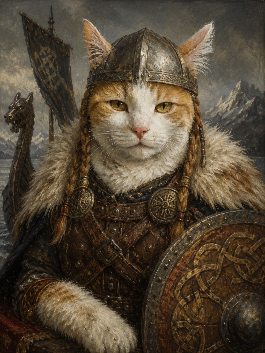 Portrait de votre animal 30×40 cm - Qualité premium